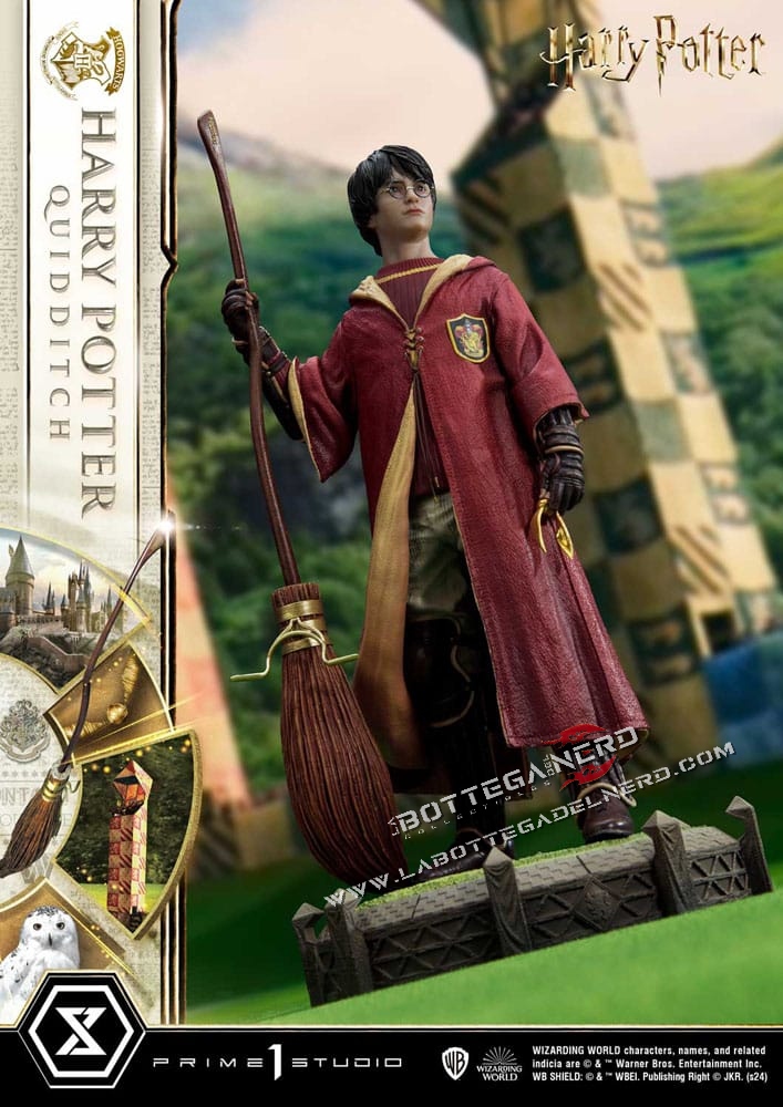 Harry Potter - Collectibles Statue 1/6 Harry Potter Quidditch 31cm - immagine 5