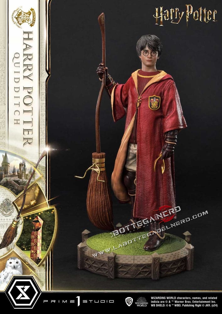 Harry Potter - Collectibles Statue 1/6 Harry Potter Quidditch 31cm - immagine 7