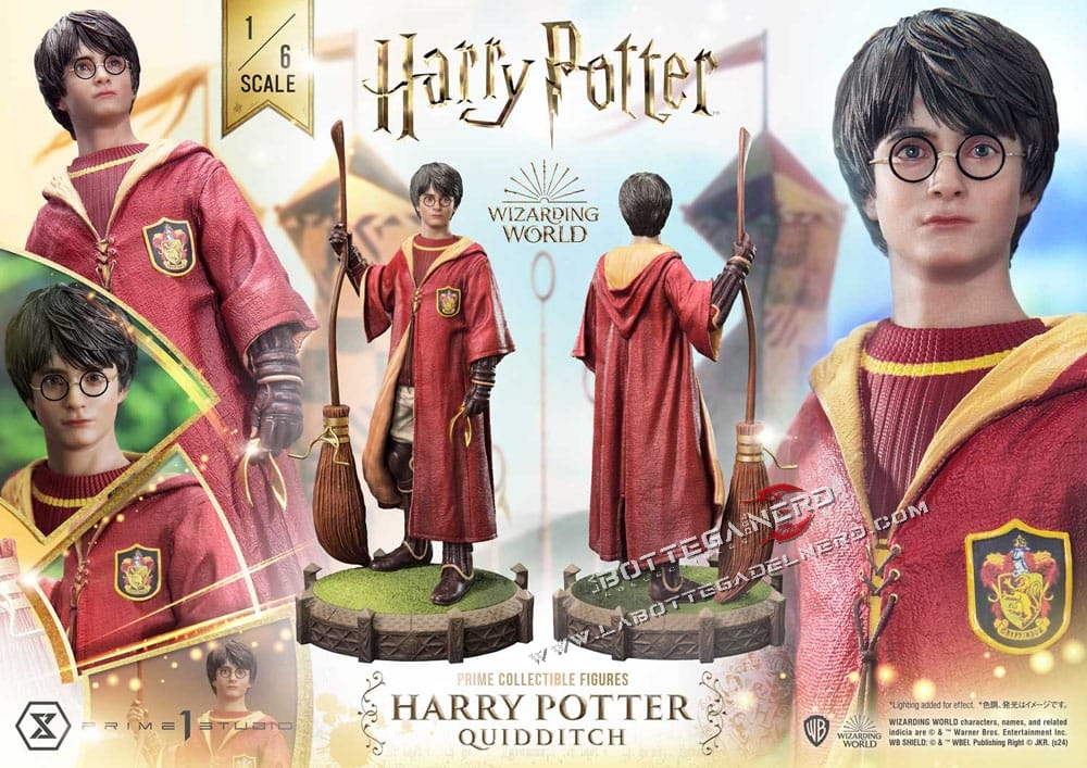 Harry Potter - Collectibles Statue 1/6 Harry Potter Quidditch 31cm - immagine 13
