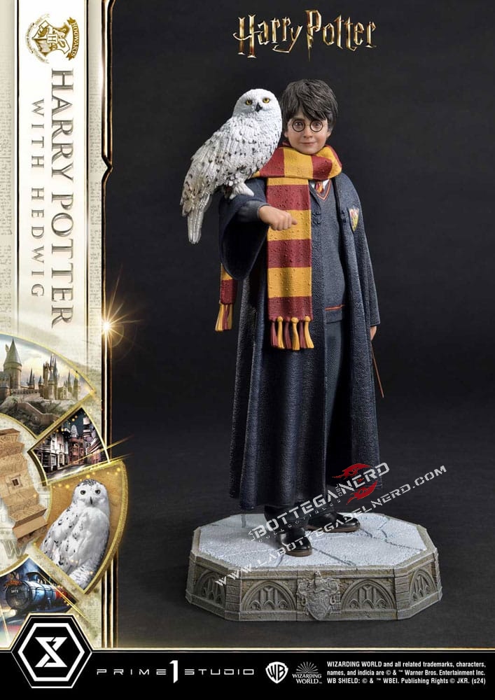 Harry Potter - Collectibles Statue 1/6 Harry Potter with Hedwig 28cm - immagine 2