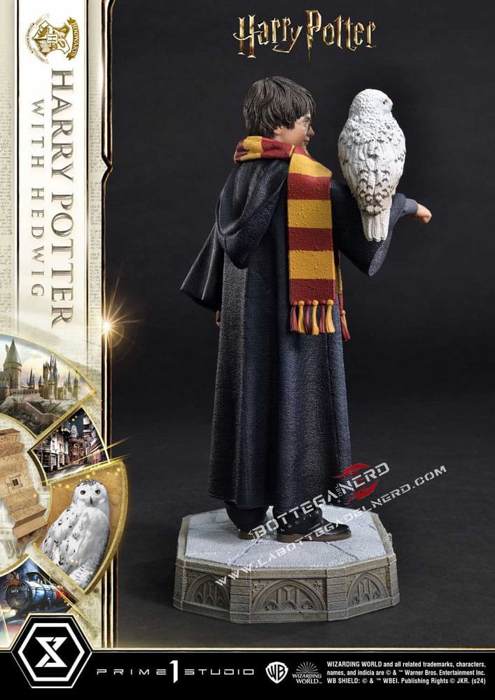 Harry Potter - Collectibles Statue 1/6 Harry Potter with Hedwig 28cm - immagine 5