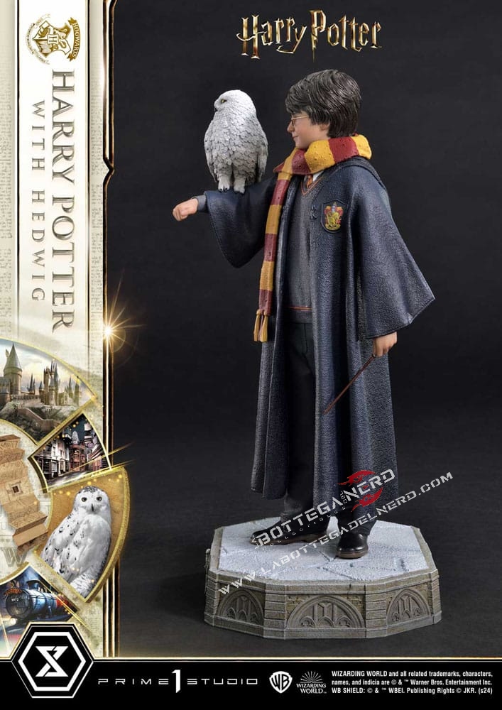 Harry Potter - Collectibles Statue 1/6 Harry Potter with Hedwig 28cm - immagine 4
