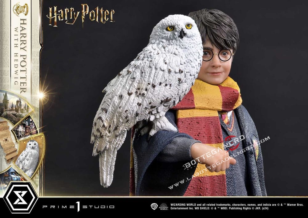 Harry Potter - Collectibles Statue 1/6 Harry Potter with Hedwig 28cm - immagine 6