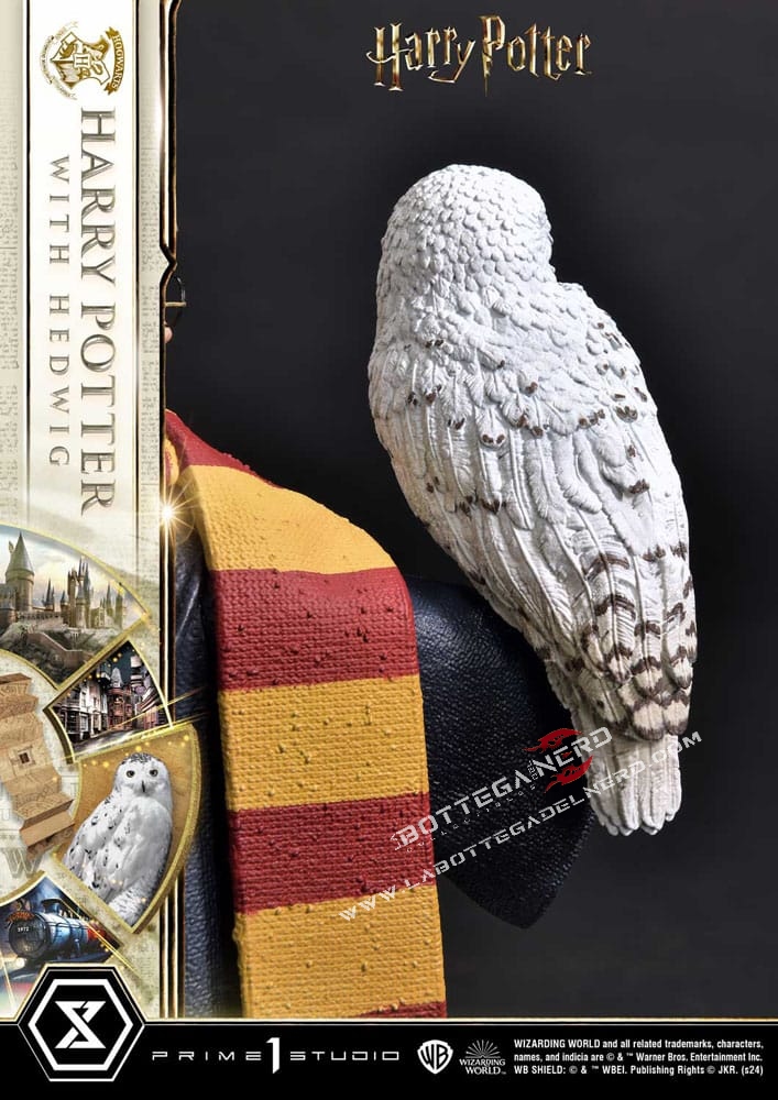 Harry Potter - Collectibles Statue 1/6 Harry Potter with Hedwig 28cm - immagine 7