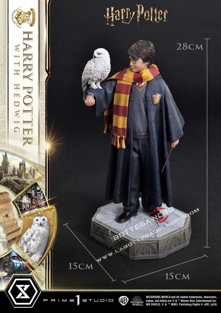Harry Potter - Collectibles Statue 1/6 Harry Potter with Hedwig 28cm - immagine 8