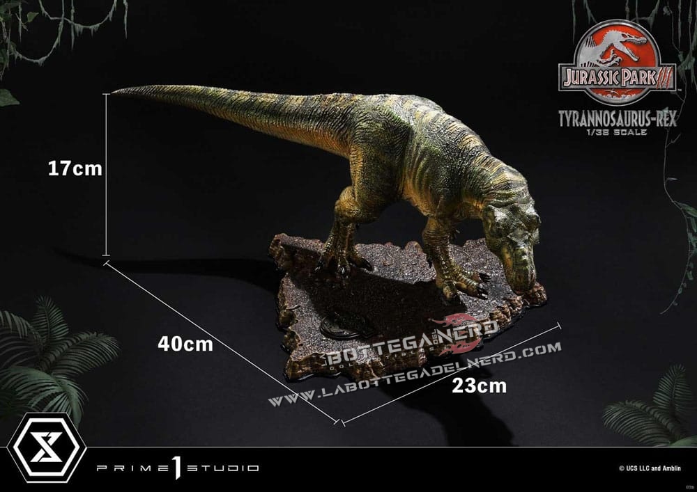 Jurassic Park III - Prime Collectibles Statue 1/38 T-Rex 40cm - immagine 4