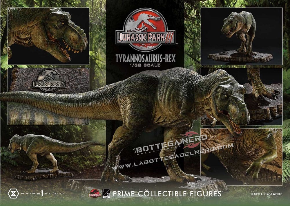 Jurassic Park III - Prime Collectibles Statue 1/38 T-Rex 40cm - immagine 3