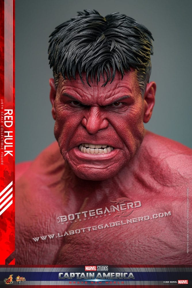 Captain America: Brave New World - Action Figure 1/6 Red Hulk 47cm - immagine 2