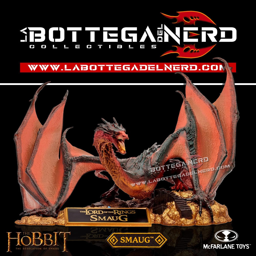 the hobbit - McFarlane´s Dragon Statue Smaug 28cm