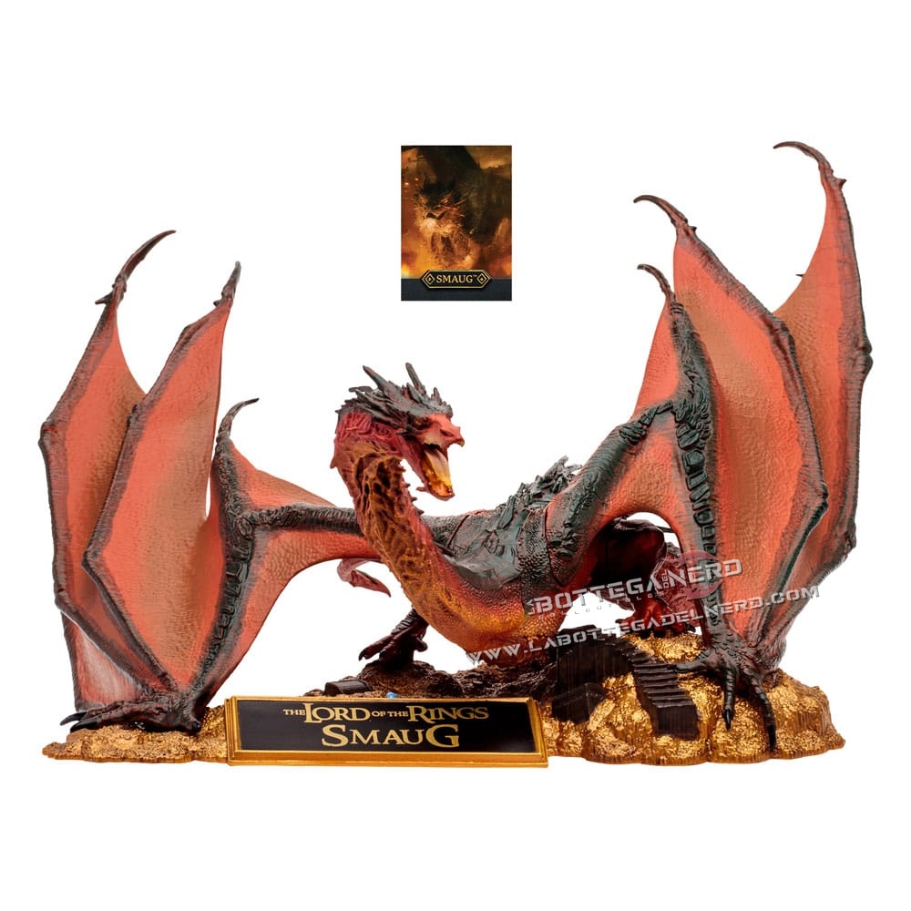 the hobbit - McFarlane´s Dragon Statue Smaug 28cm - immagine 2