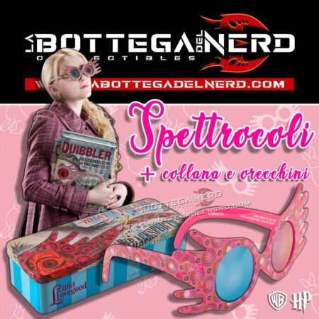HARRY POTTER - Set Spettrocoli + Collana e Orecchini Luna Lovegood
