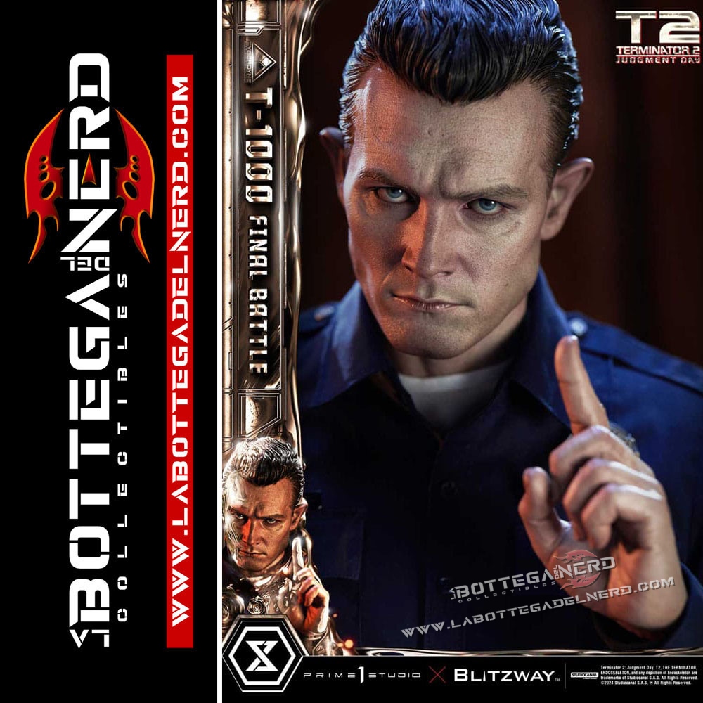 Terminator 2 - Museum Statue 1/3 T-1000 Final Battle 73cm