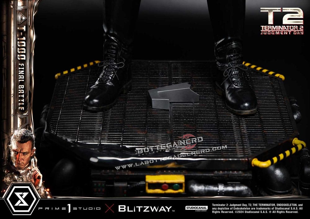 Terminator 2 - Statue 1/3 T-1000 Final Battle Deluxe 73cm - immagine 11
