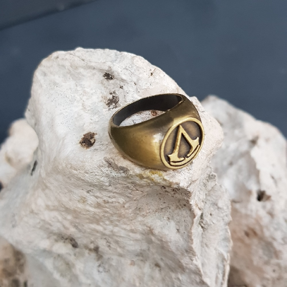 Anello dell'assassino - oro antichizzato
