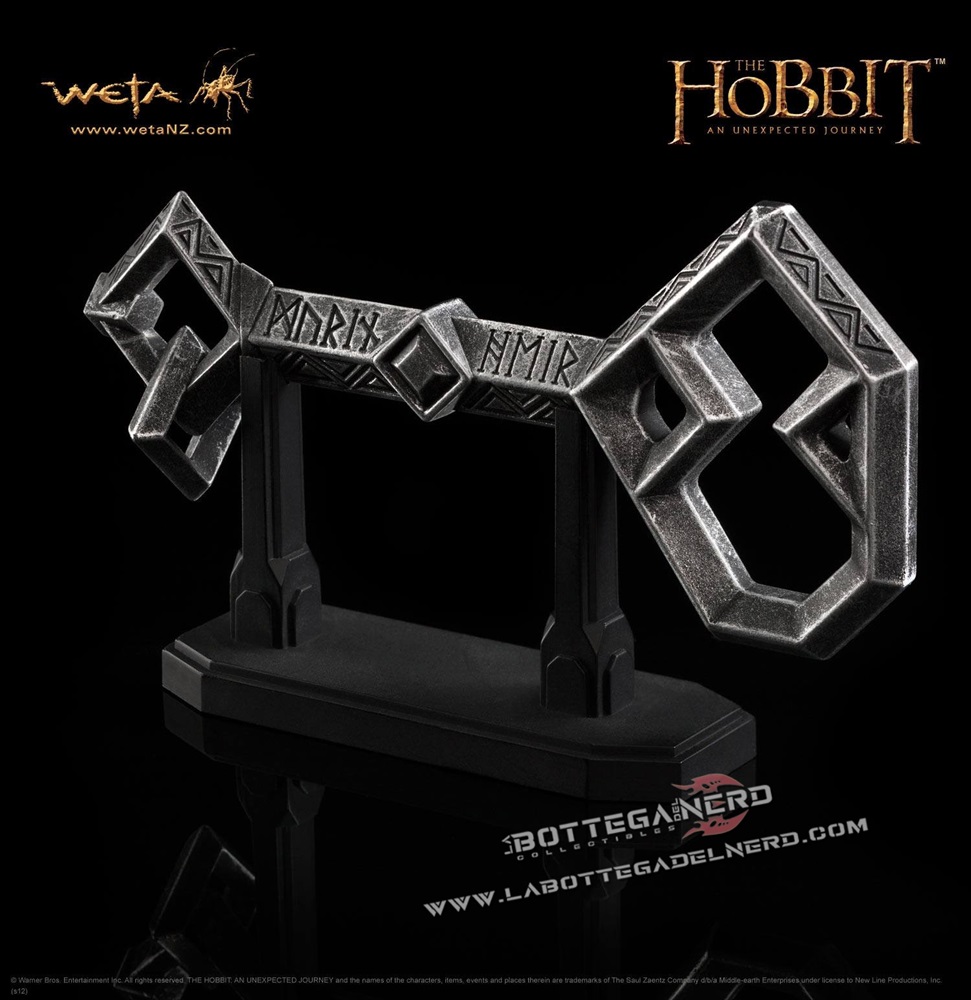 The Hobbit - Replica 1/1 Key to Erebor (Chiave di Erebor) 13cm - immagine 3