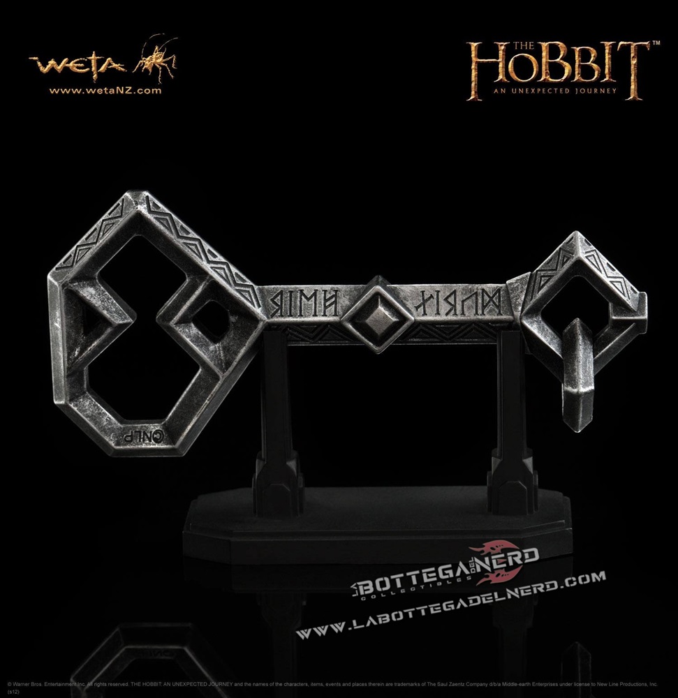 The Hobbit - Replica 1/1 Key to Erebor (Chiave di Erebor) 13cm - immagine 4