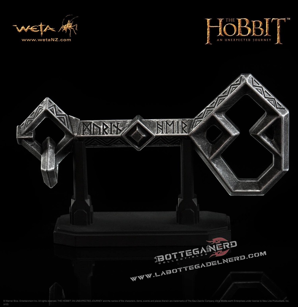 The Hobbit - Replica 1/1 Key to Erebor (Chiave di Erebor) 13cm - immagine 2