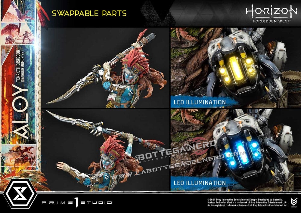 Horizon Forbidden West - Statue 1/4 Aloy 73cm - immagine 11