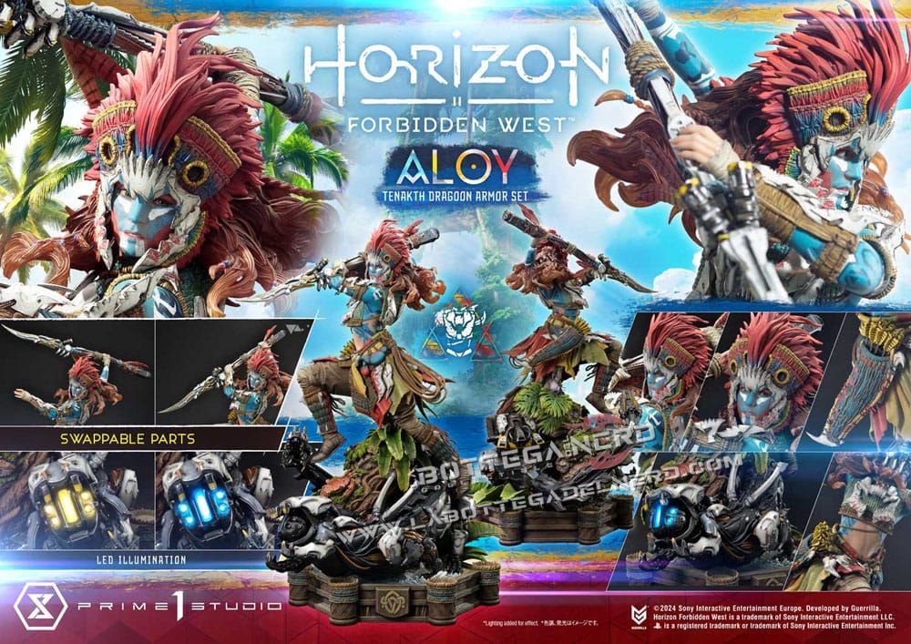 Horizon Forbidden West - Statue 1/4 Aloy 73cm - immagine 12