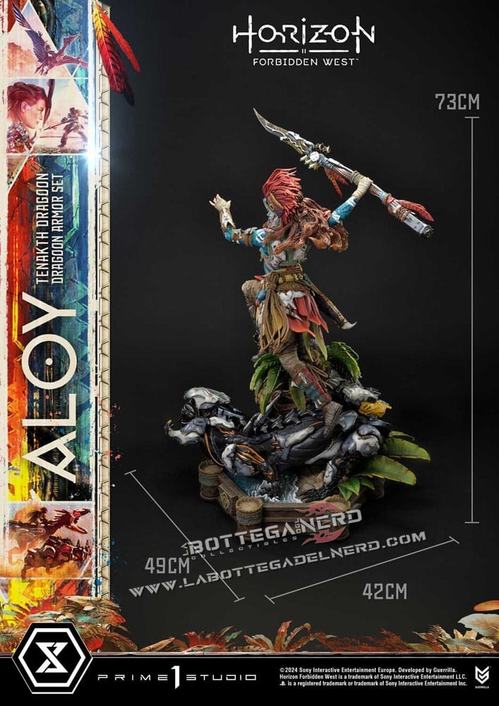 Horizon Forbidden West - Statue 1/4 Aloy 73cm - immagine 10