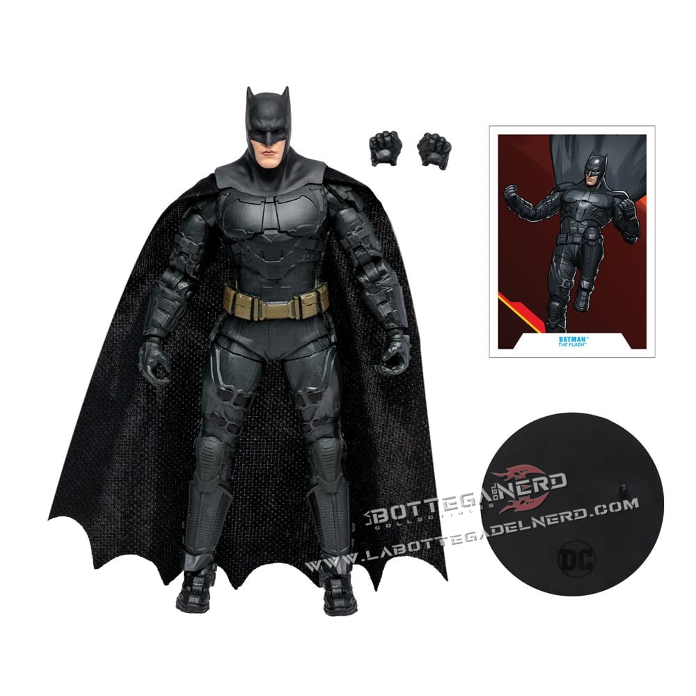 DC The Flash Movie - Action Figure Batman (Ben Affleck) 18cm