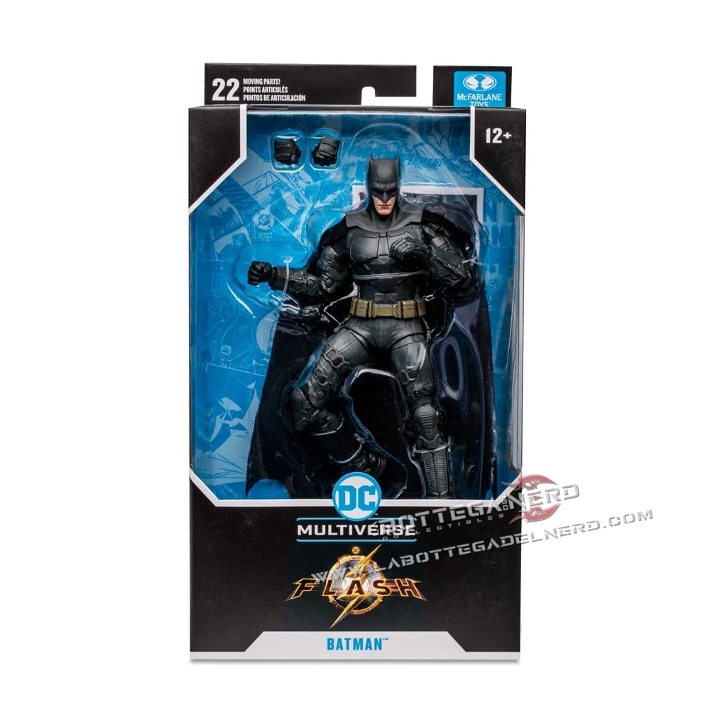 DC The Flash Movie - Action Figure Batman (Ben Affleck) 18cm - immagine 5