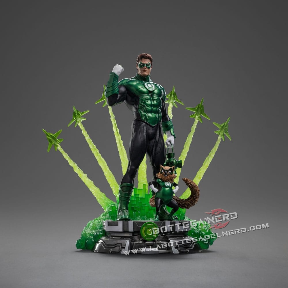DC Comics - Deluxe Statue 1/10 Green Lantern Unleashed 24cm - immagine 2
