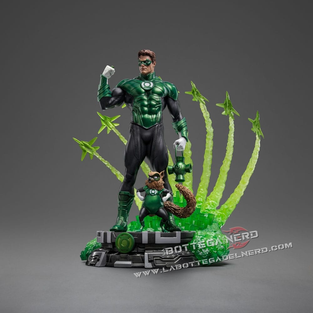 DC Comics - Deluxe Statue 1/10 Green Lantern Unleashed 24cm - immagine 3