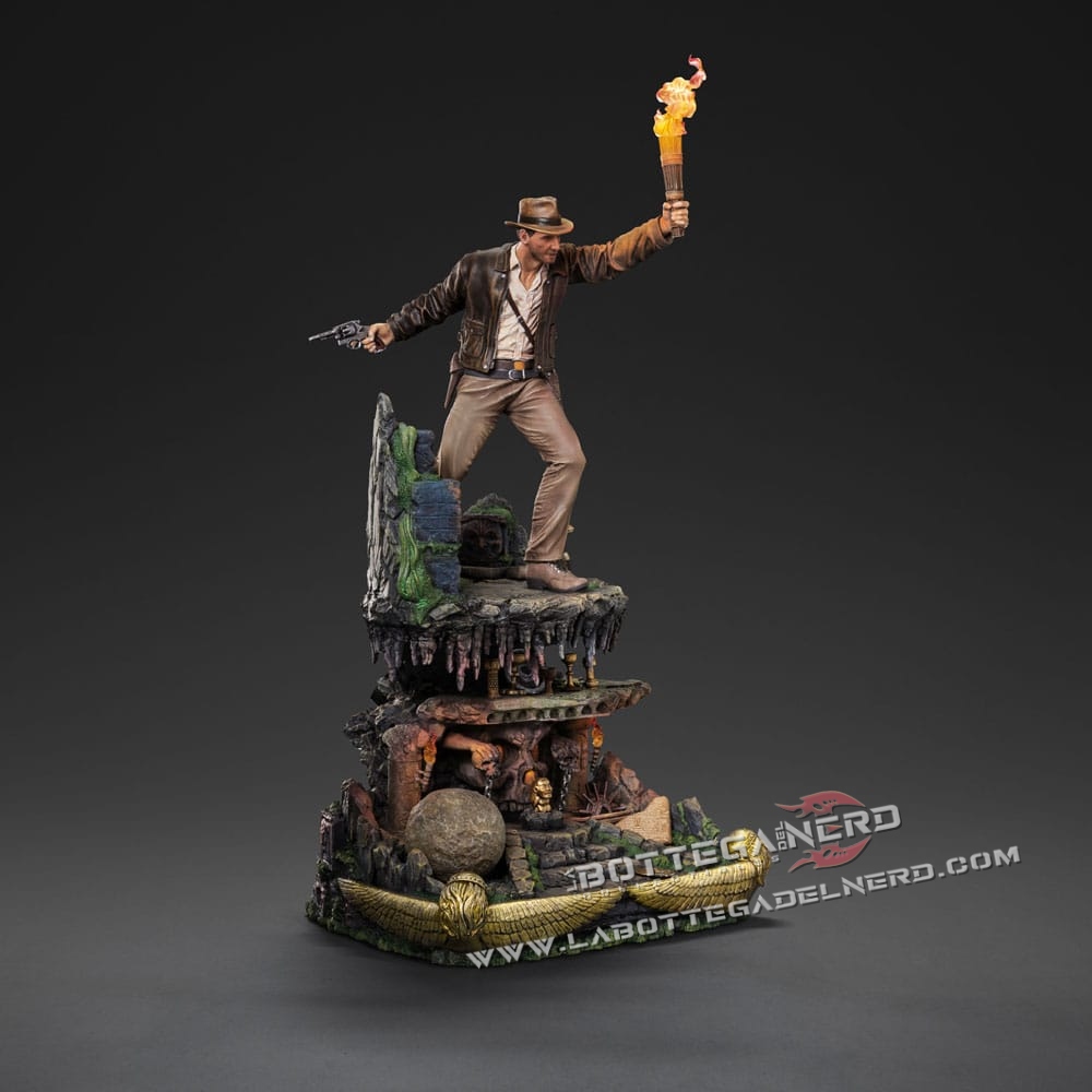 Indiana Jones - Art Scale Statue 1/10 Deluxe Indiana Jones 40cm - immagine 3