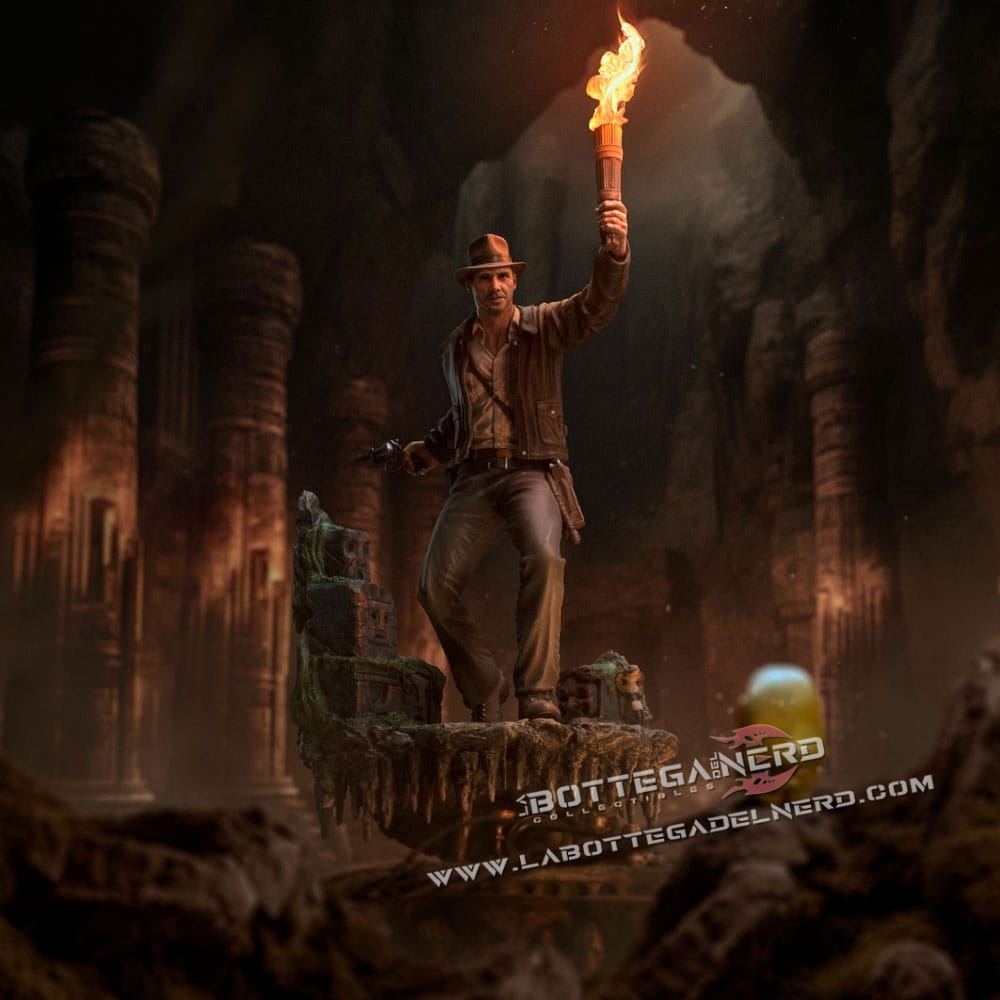 Indiana Jones - Art Scale Statue 1/10 Deluxe Indiana Jones 40cm - immagine 10