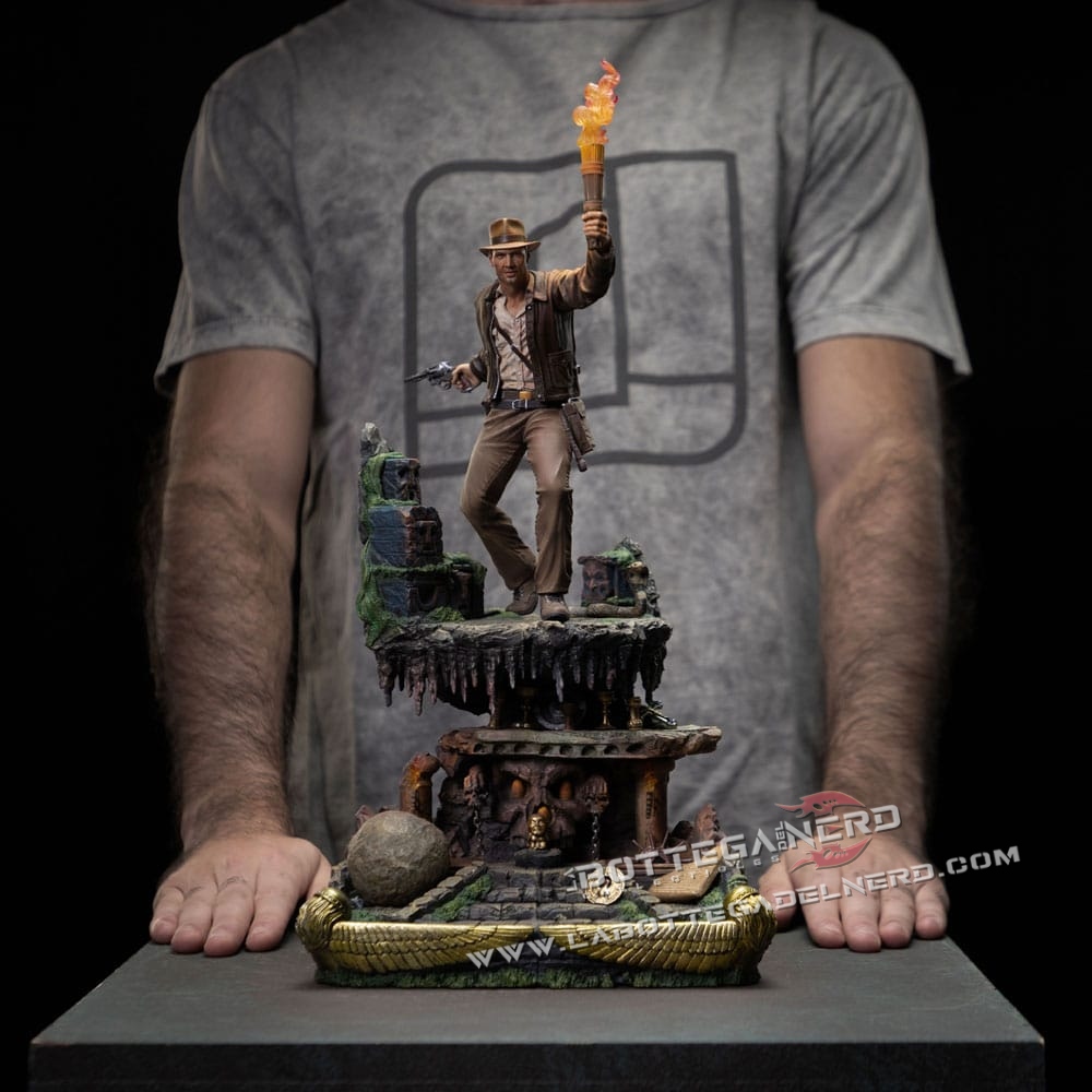 Indiana Jones - Art Scale Statue 1/10 Deluxe Indiana Jones 40cm - immagine 11