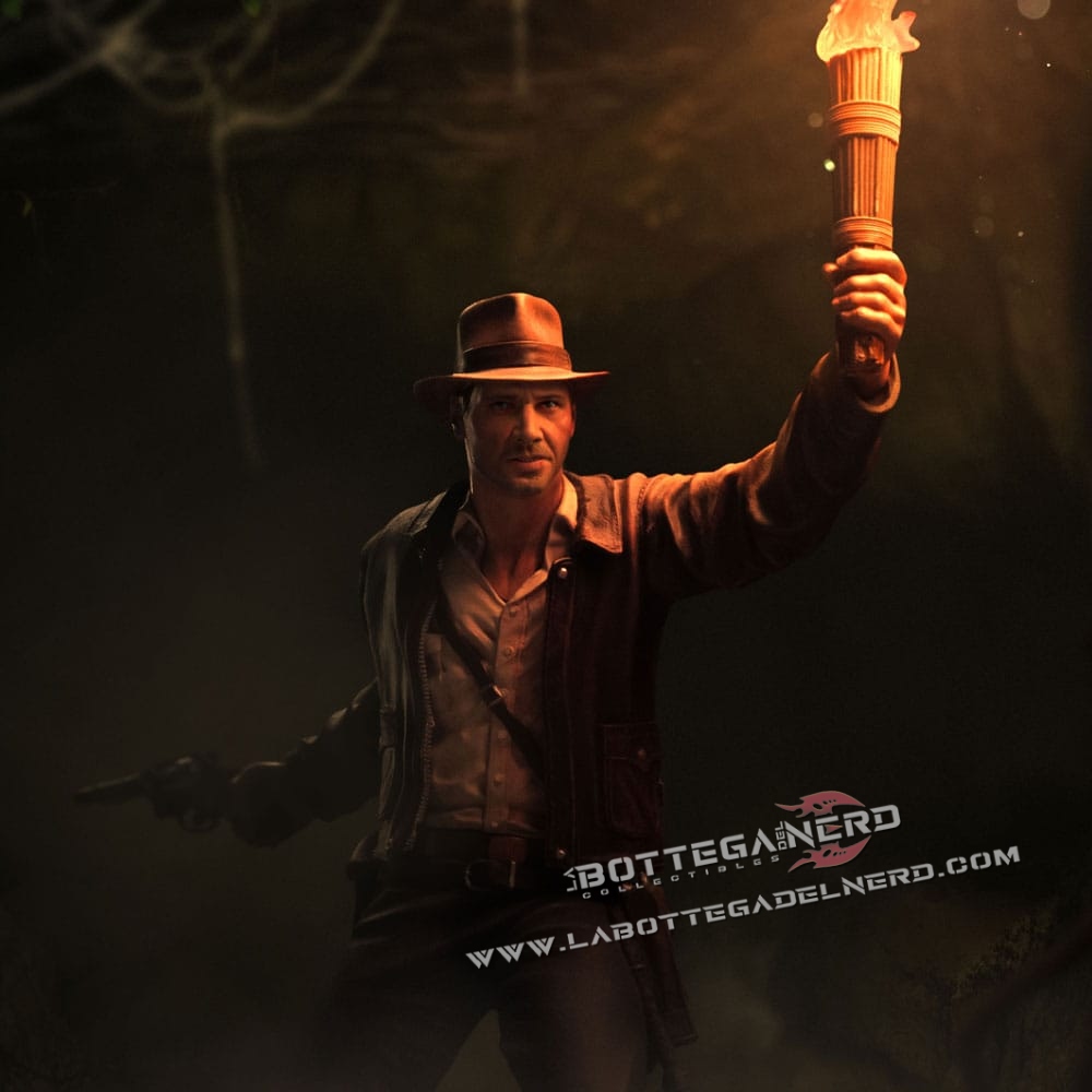 Indiana Jones - Art Scale Statue 1/10 Indiana Jones 26cm - immagine 4