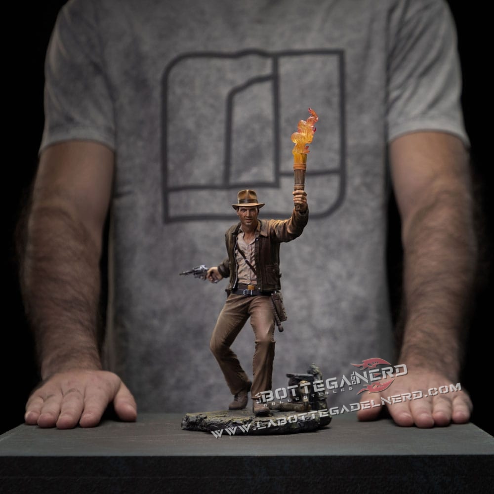 Indiana Jones - Art Scale Statue 1/10 Indiana Jones 26cm - immagine 9