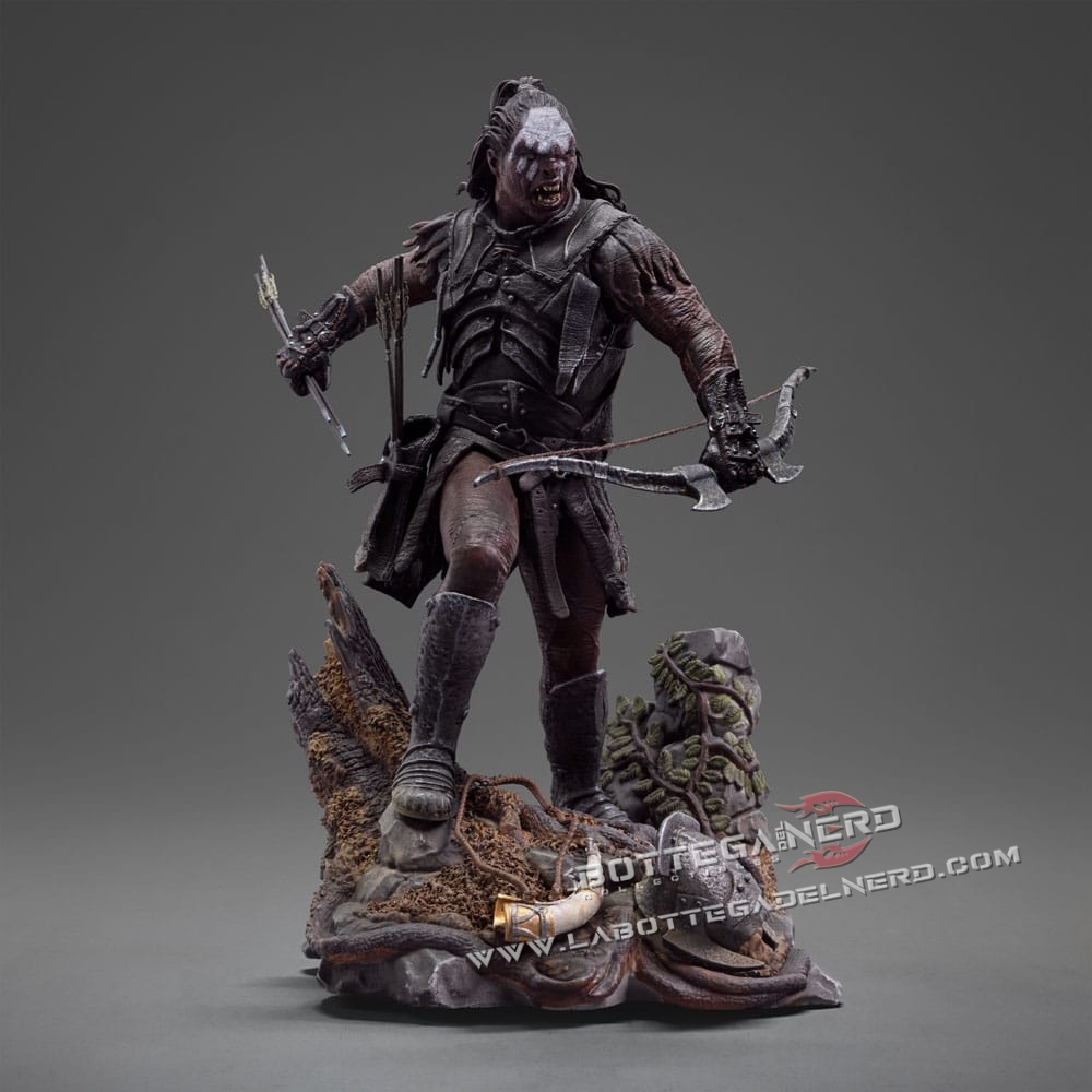 The Lord of the Rings - Statue 1/10 Lurtz, Uruk-Hai Leader 23cm - immagine 2
