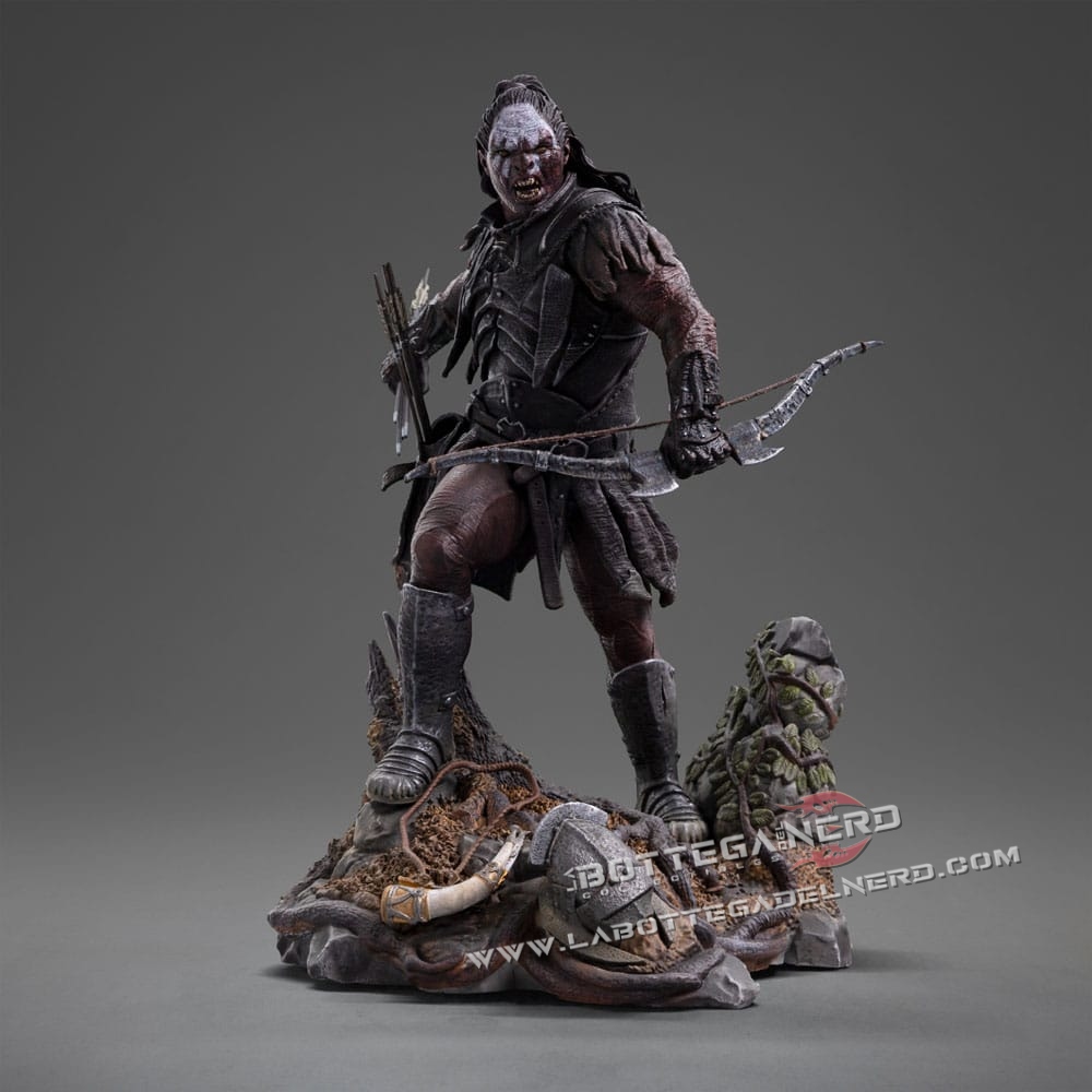 The Lord of the Rings - Statue 1/10 Lurtz, Uruk-Hai Leader 23cm - immagine 4