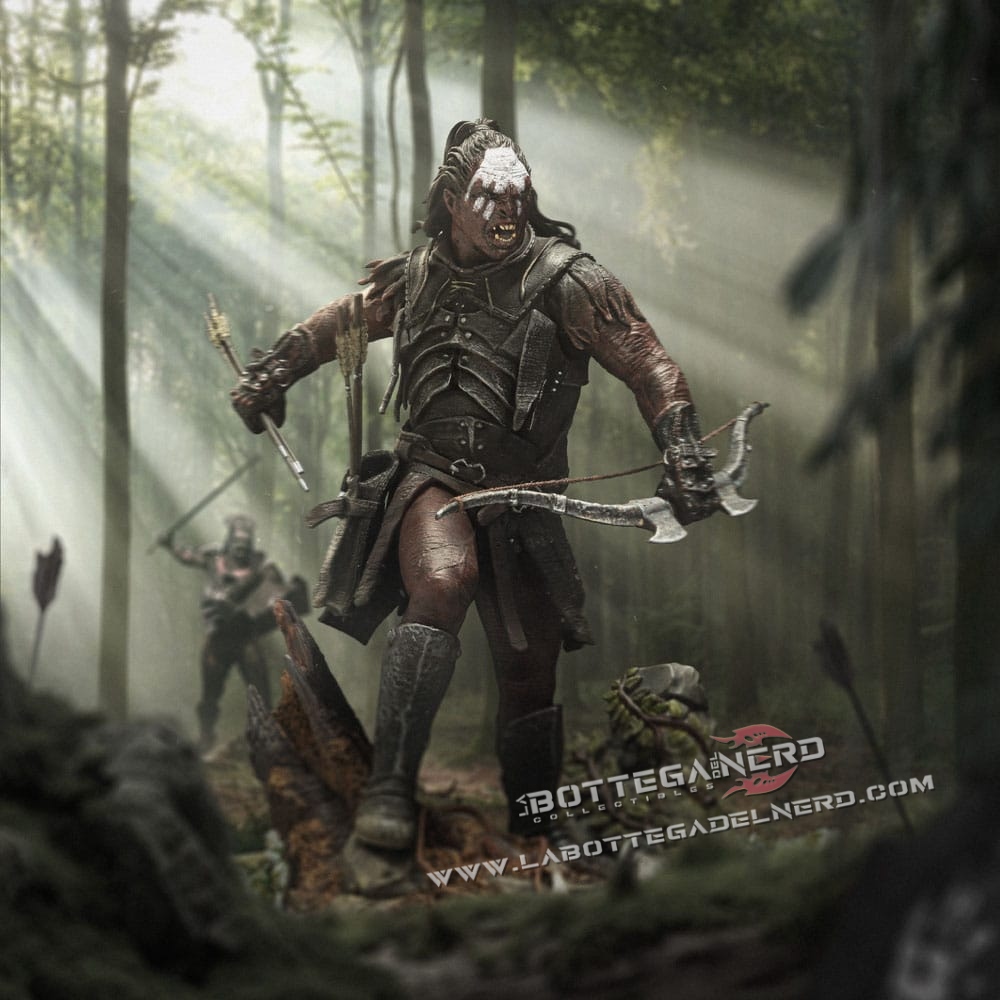 The Lord of the Rings - Statue 1/10 Lurtz, Uruk-Hai Leader 23cm - immagine 6