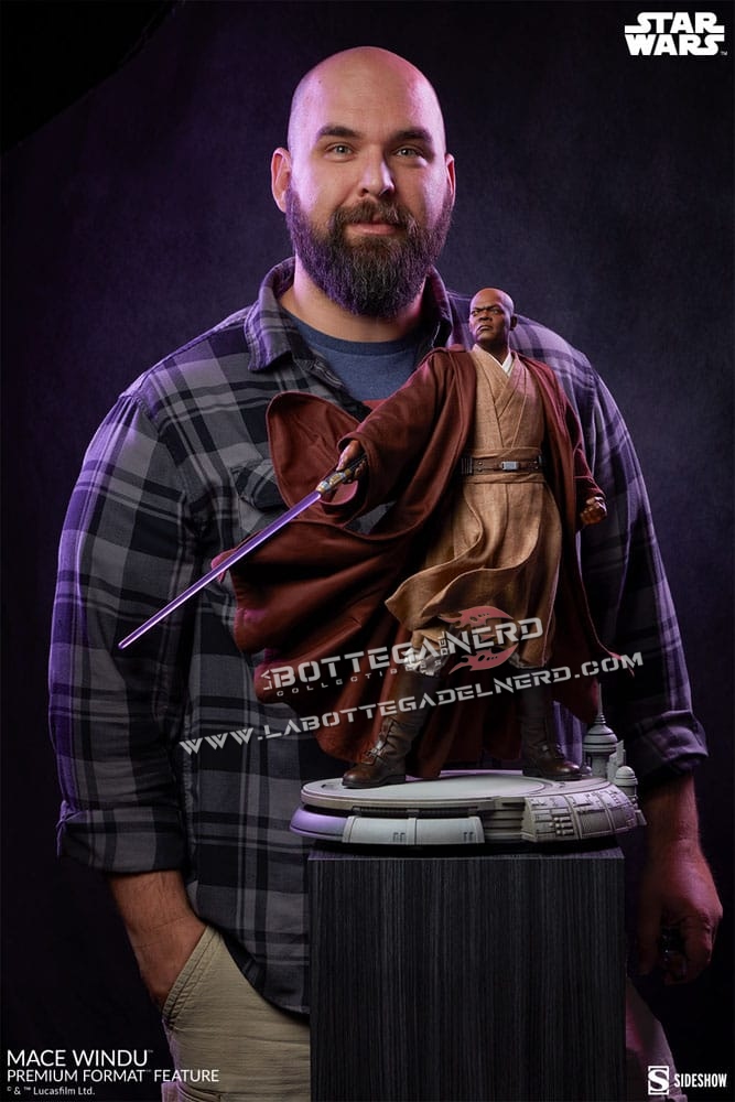 Star Wars Episode III - Premium Format Figure Mace Windu 53cm - immagine 10