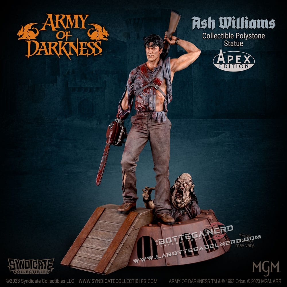L'Armata delle Tenebre - Statue 1/10 Ash Williams 28cm - immagine 2