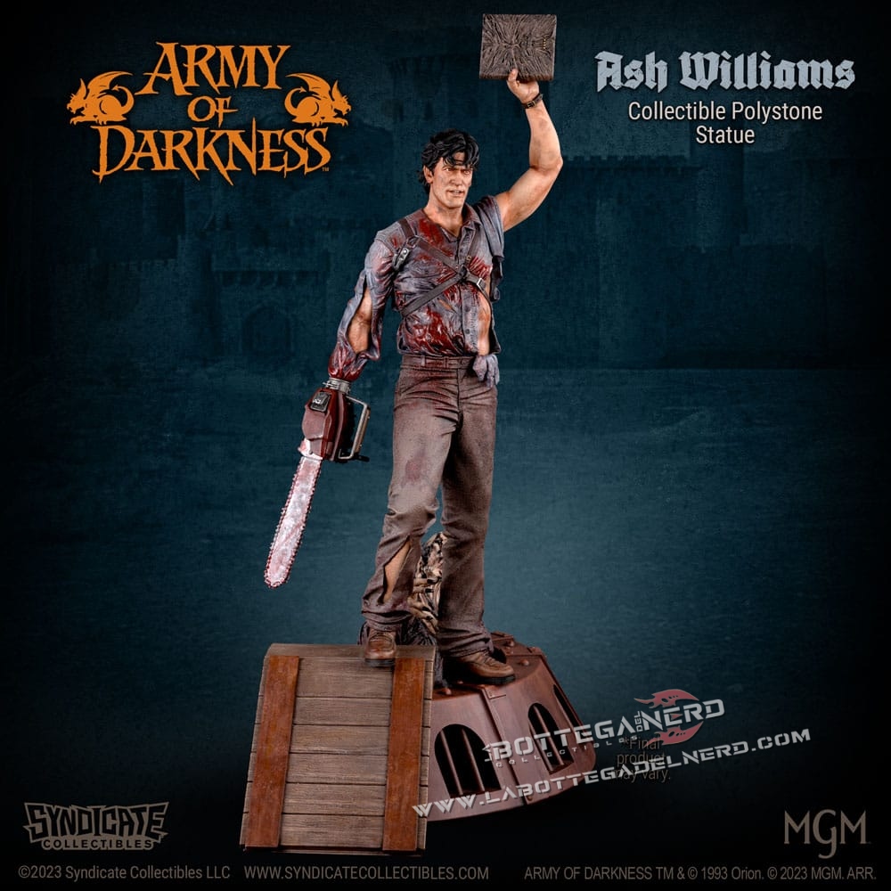 L'Armata delle Tenebre - Statue 1/10 Ash Williams 28cm - immagine 3