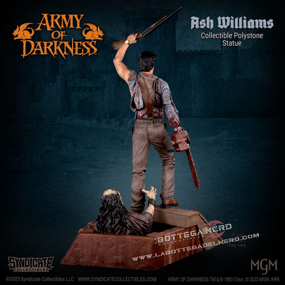 L'Armata delle Tenebre - Statue 1/10 Ash Williams 28cm - immagine 4