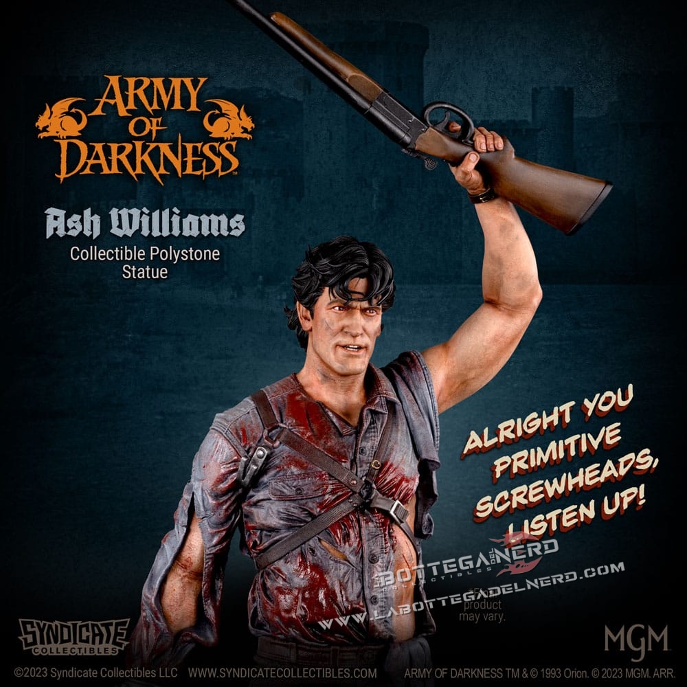 L'Armata delle Tenebre - Statue 1/10 Ash Williams 28cm - immagine 6
