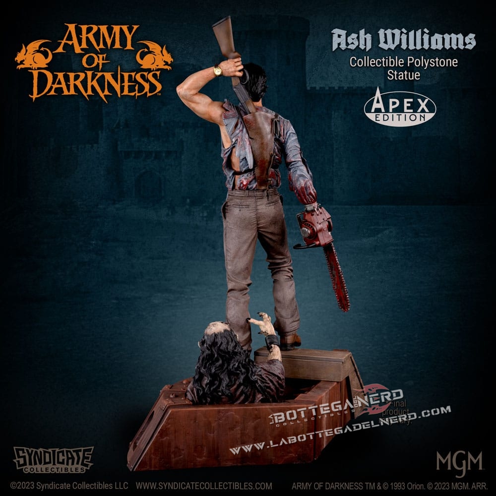 L'Armata delle Tenebre - Statue 1/10 Ash Williams 28cm - immagine 7