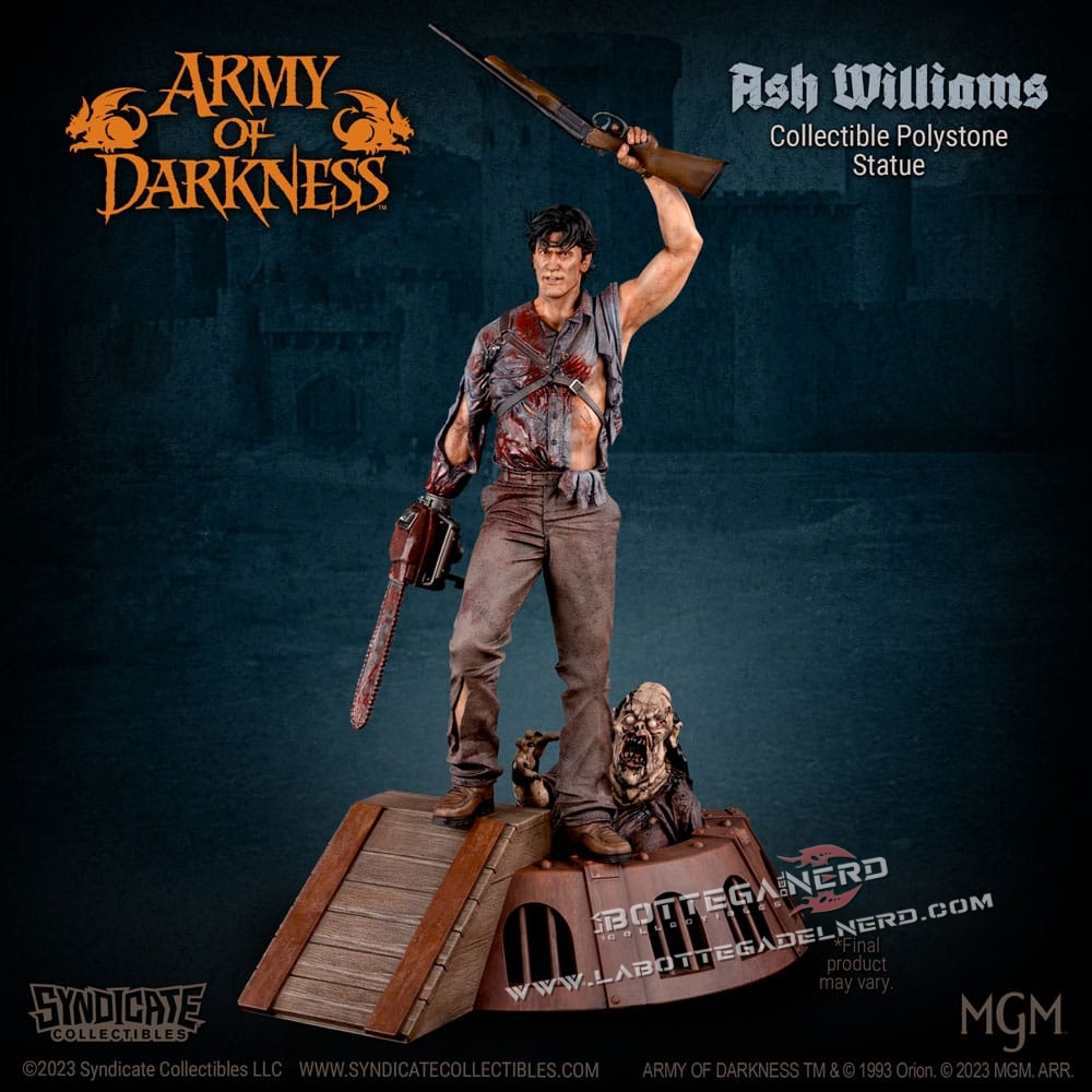 L'Armata delle Tenebre - Statue 1/10 Ash Williams 28cm - immagine 8