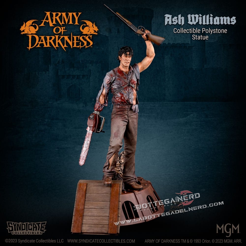 L'Armata delle Tenebre - Statue 1/10 Ash Williams 28cm - immagine 9