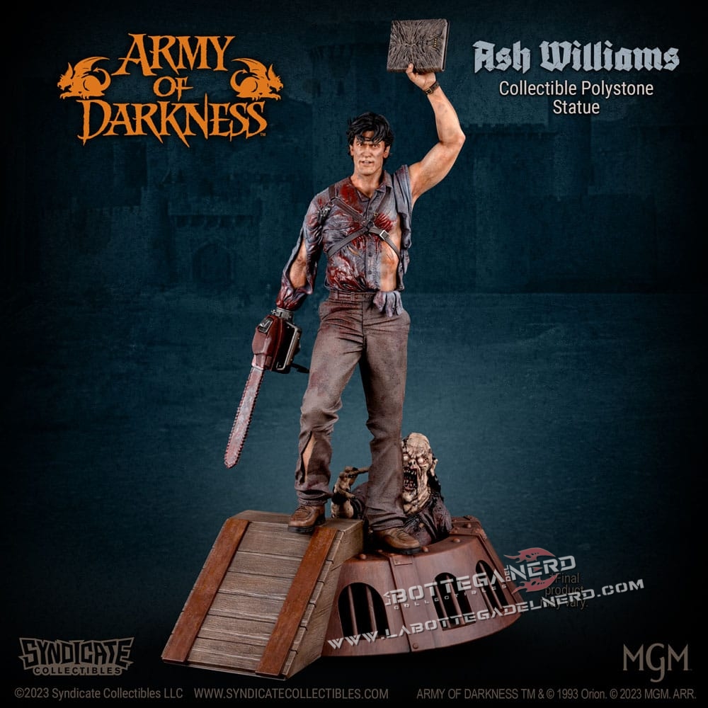 L'Armata delle Tenebre - Statue 1/10 Ash Williams 28cm - immagine 10