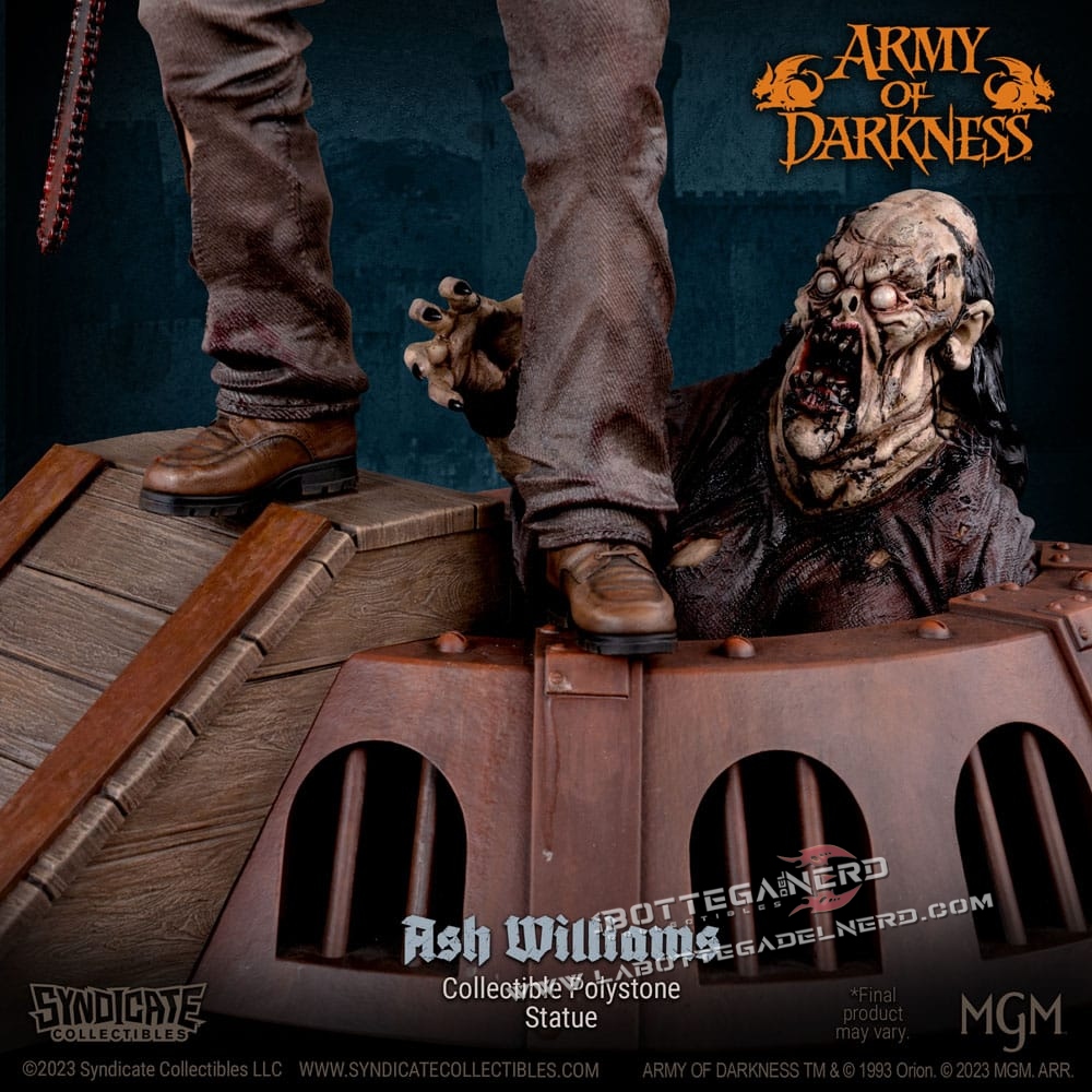 L'Armata delle Tenebre - Statue 1/10 Ash Williams 28cm - immagine 11