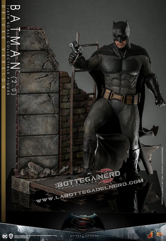 Batman v Superman - Action Figure 1/6 Batman Deluxe 2.0 32cm - immagine 3
