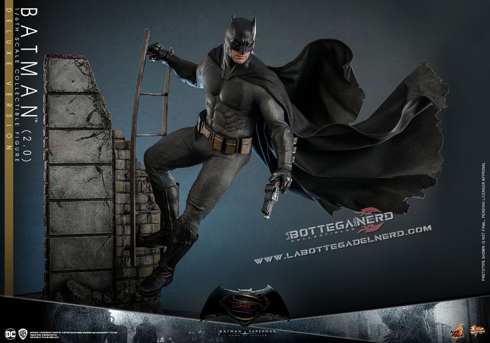 Batman v Superman - Action Figure 1/6 Batman Deluxe 2.0 32cm - immagine 2