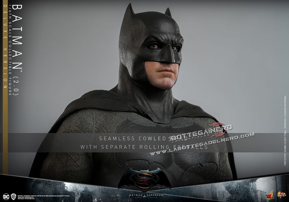 Batman v Superman - Action Figure 1/6 Batman Deluxe 2.0 32cm - immagine 9