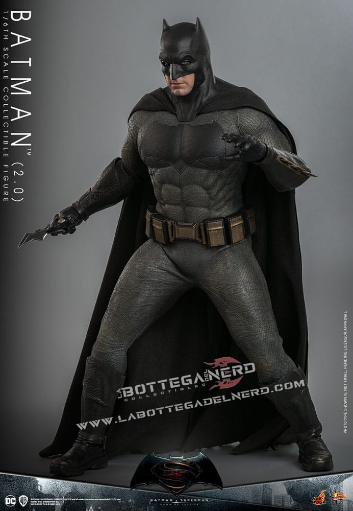 Batman v Superman - Action Figure 1/6 Batman 2.0 32cm - immagine 2